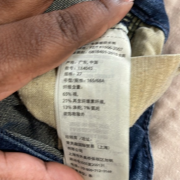 Abercrombie & Fitch Womens Jeans Size 27 Blue Super Skinny Low RiseDenim Bottoms - Picture 11 of 11